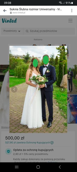 Suknia ślubna rozmiar uniwersalny