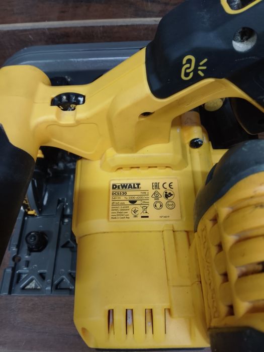 DeWalt 54v DCS520 z baterią 9ah Zagłębiarka