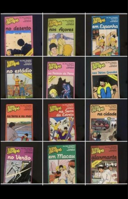 22 livros de “Uma Aventura”