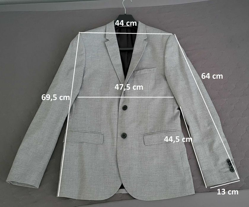 marynarka męska młodzieżowa H&M skinny fit - nowa