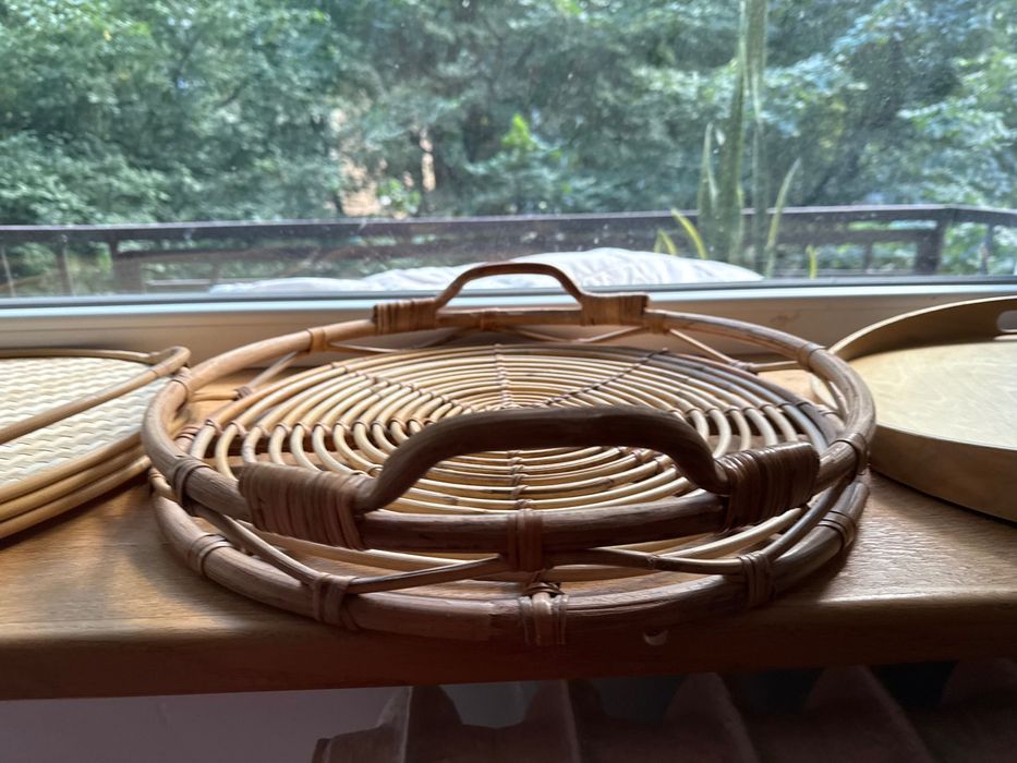 декор в стилі бохо прованс етно абажур ikea корзини h&m підноси миски