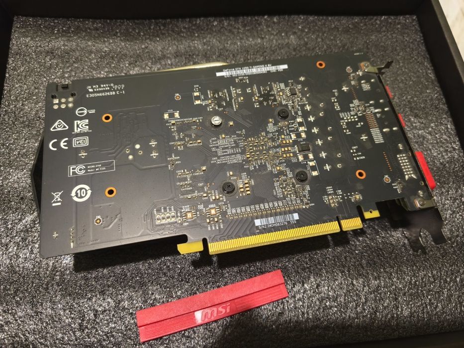 Відеокарта MSI GTX 1050Ti Gaming X 4gb