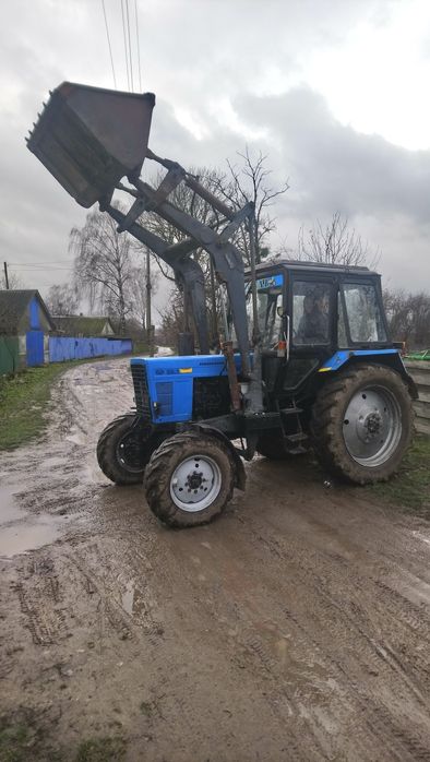 Мтз82. З погрущиком.