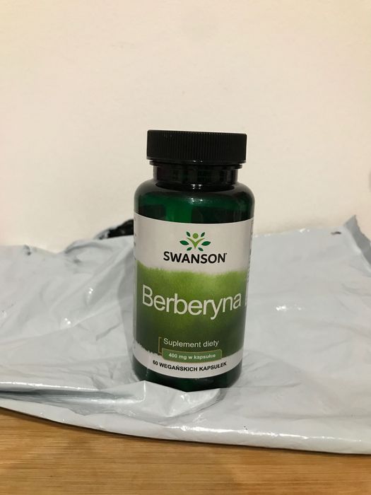 Berberyna SWANSON Nowa 60 wegańskiej kapsułek