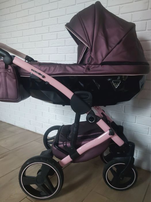 Piękny wózek. Tako Junama Fluo Line 3w1 róż WYSYŁAM
