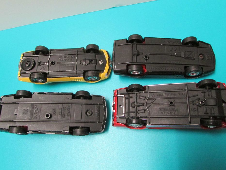 Carros americanos: Várias miniaturas com marcas de uso - Solido 1/43