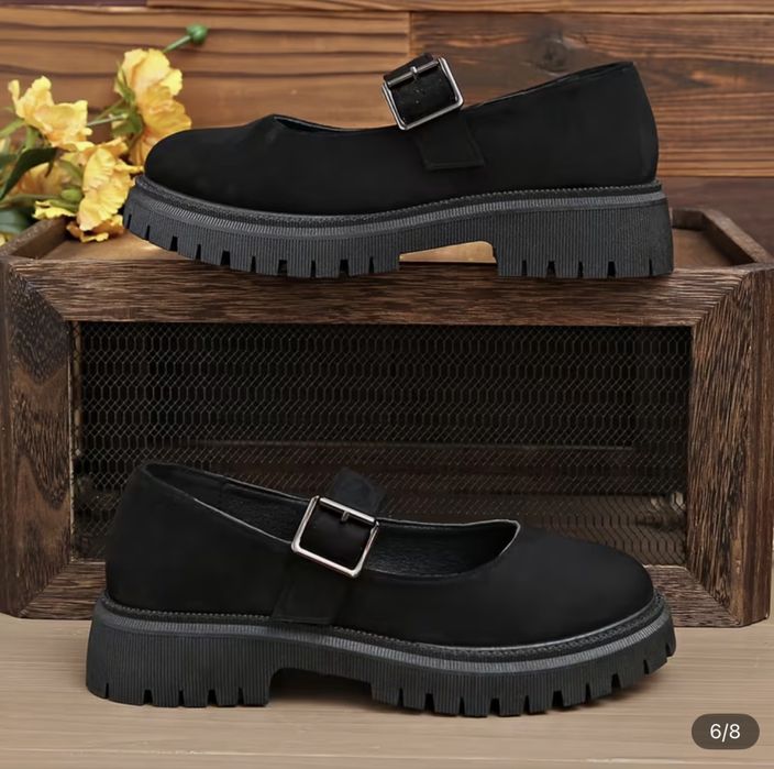продам нові Туфлі жіночі mary jane 42-42,5 чорні