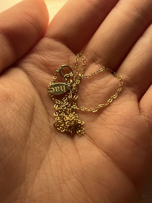 Colar chain banhado a ouro 14k