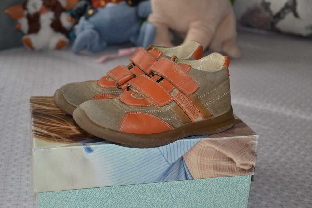 Черевики Naturino р.29, уст. 19см, нат.шкіра