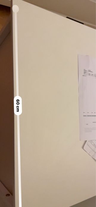 Secretária branca 120Cx60L