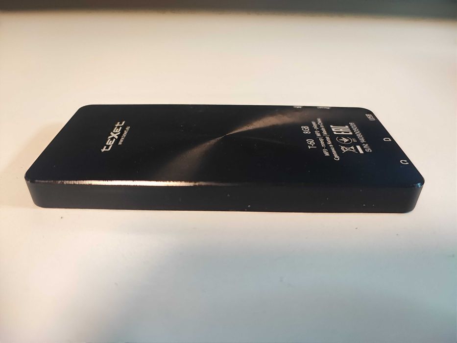 MP3-плеєр Texet T-60 8Gb + microSD 8Gb відмінний стан