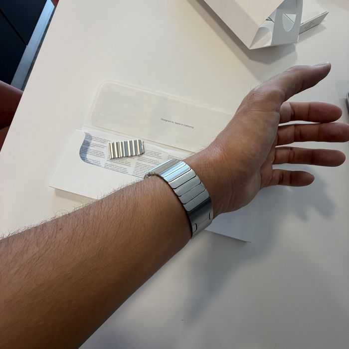 Apple Watch Silver Link Bracelet