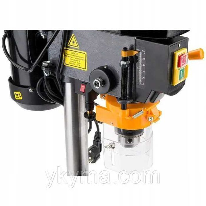 Свердлильний верстат POWERMAT 1600Вт 16мм тиски сверлильный станок PL