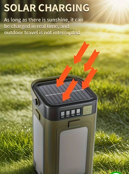 Фонарь- павербанк аккумуляторный