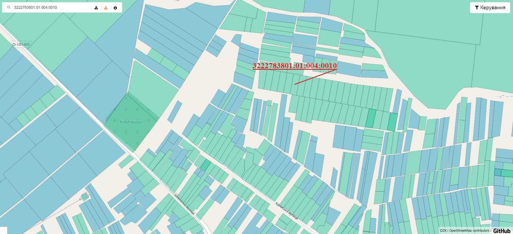 Продаж земельної ділянки 25 сот. Київська обл., с.Липівка    5000$ - View 2