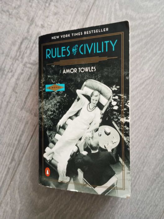 Livro Rules of Civility, de Amor Towles