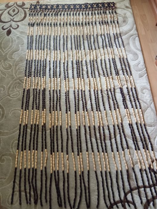 Kotara zasłona do drzwi drewniana 90*190 cm