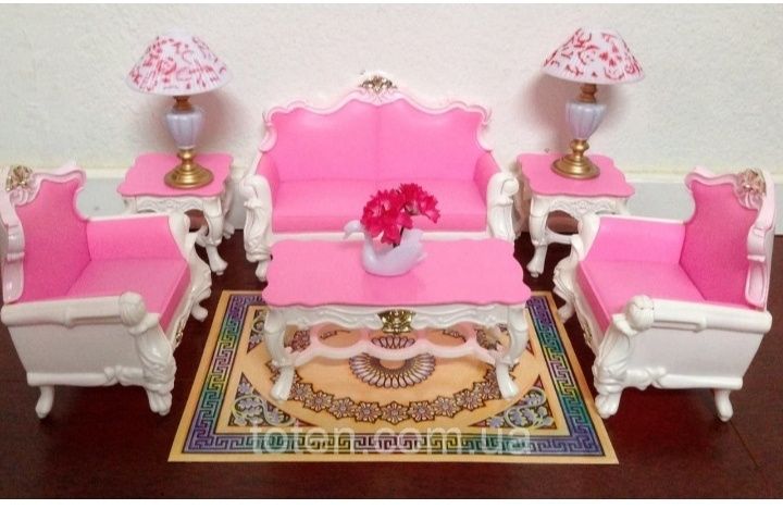 Мебель для кукол Барби(30 видов) Меблі для ляльок