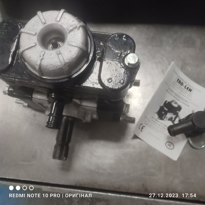 Насос JAR-MET 130 до оприскувача Алюміневий поршень Оригінал Польща.