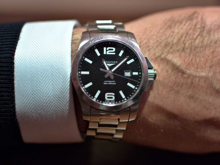 Longines conquest automatic kupiony w salonie w Polsce