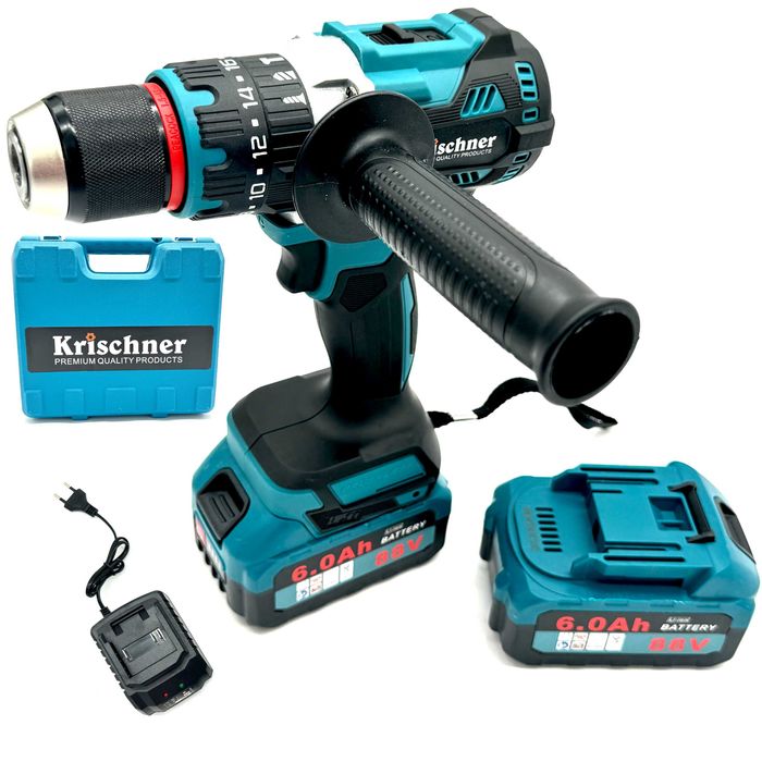 Wiertarko-wkrętarka akumulatorowa Krischner 88V Udarowa Bezszczotkowa