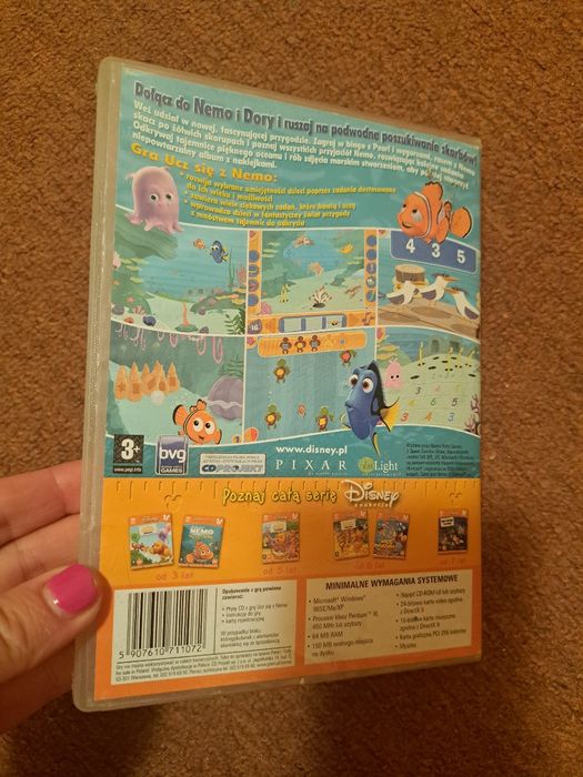 Gra PC CD Disney Gdzie jest Nemo