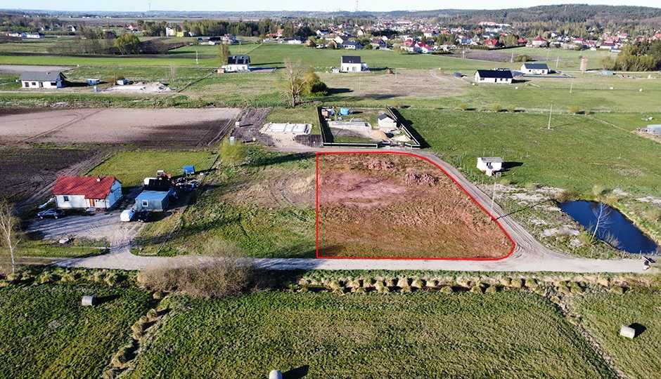 Działka budowlana Karpiny - Widok 2