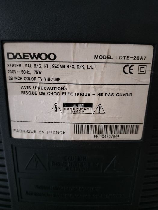 Televisão Daewoo