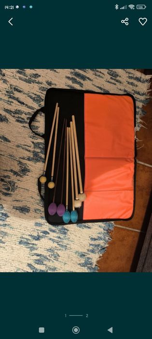 Conjunto de Baquetas percursão64298043767811121