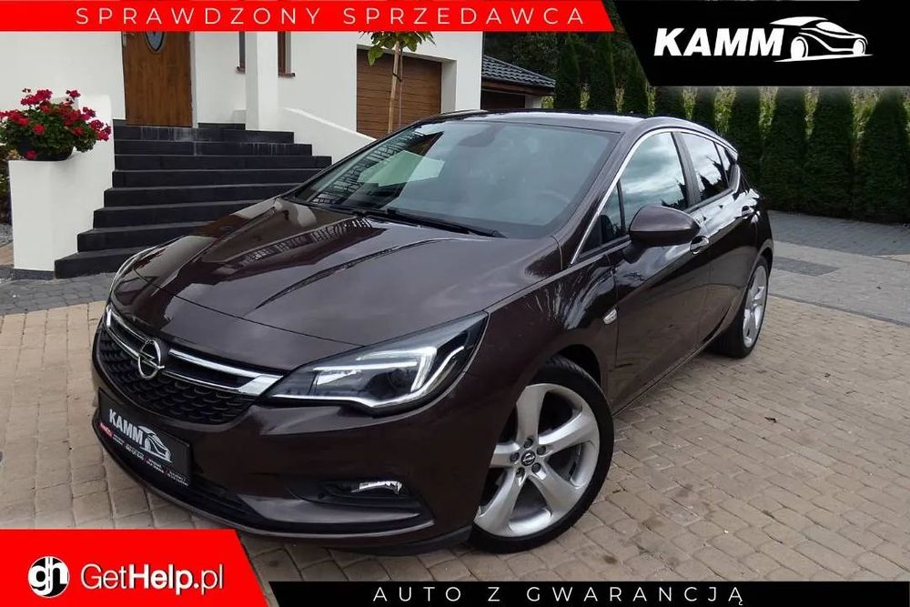 Opel Astra 1.4 TURBO*150 KM*160tyś km*GRZANA Kier*NAVI*LED*ASYSTENCI*Gwarancja*