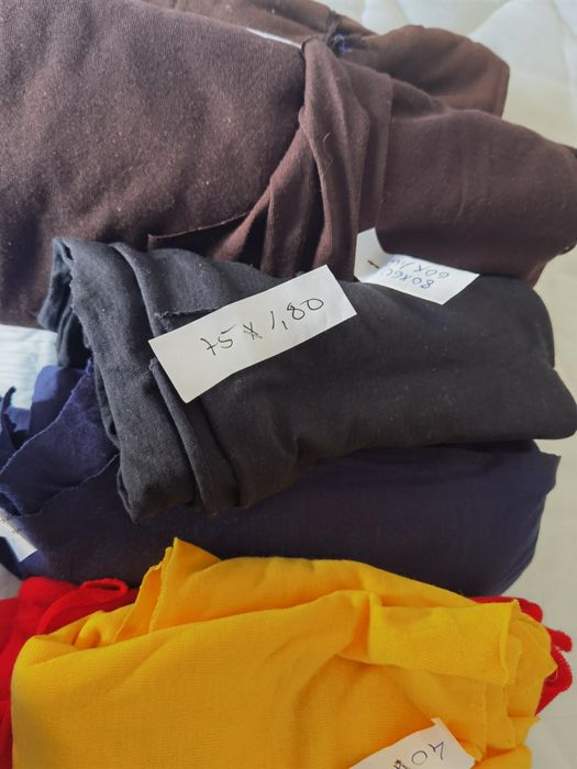 Tecido de Malha grossa e fina