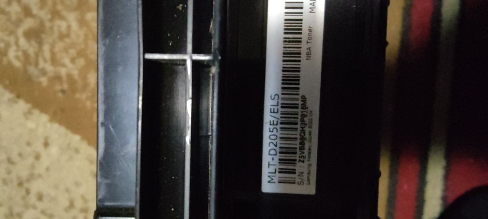 Картридж MLT-D205E заправлений готовий до використаня