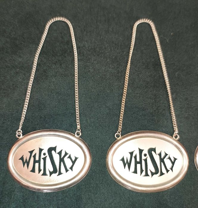 Placas Para Garrafas Prata