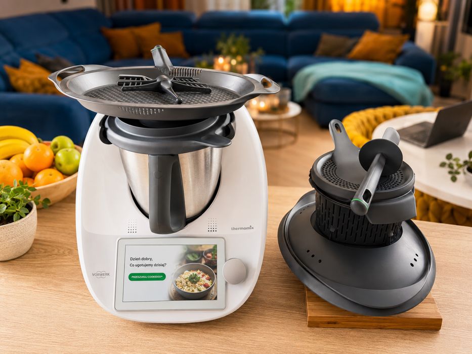 Thermomix tm6 stan idealny; kompletny zestaw