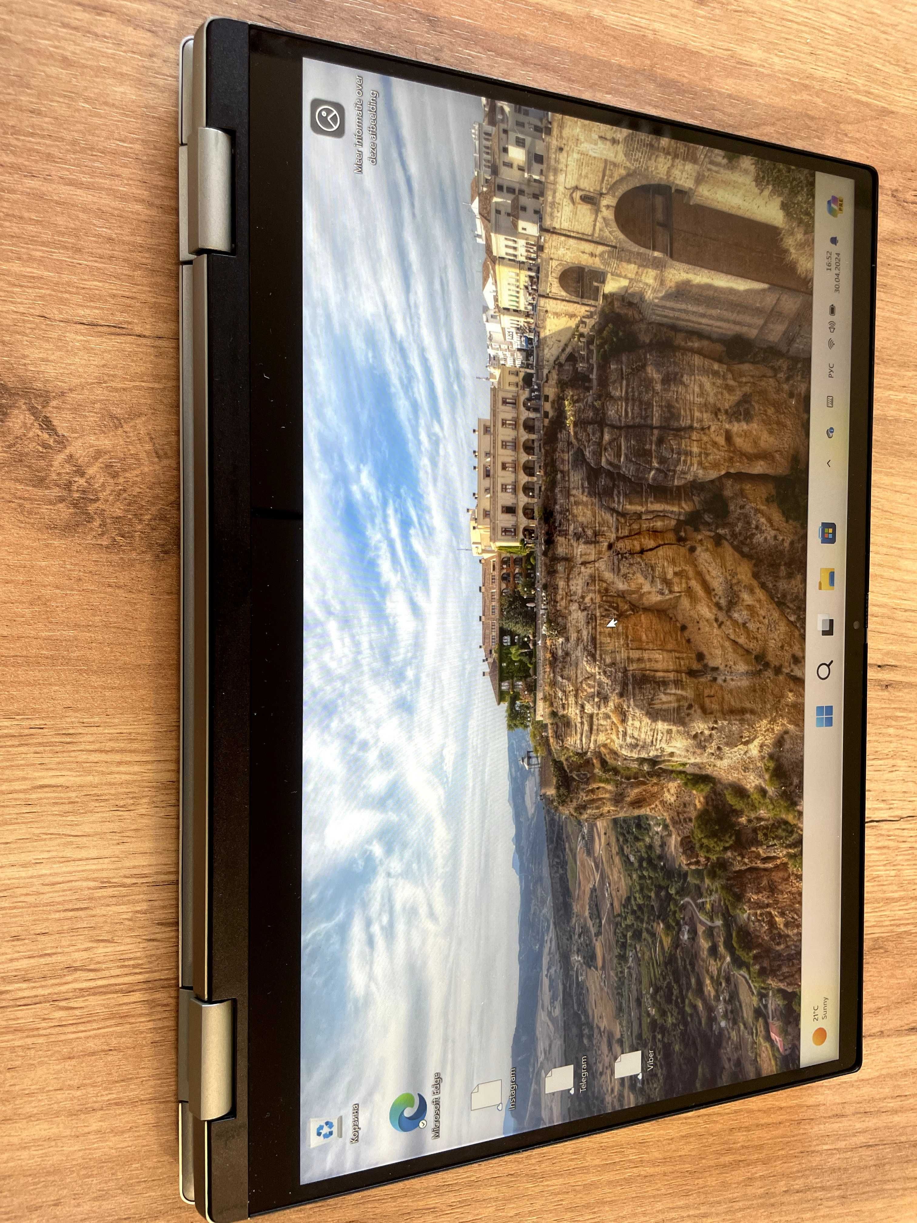 Бізнес Ноутбук/Планшет 2 в 1 Dell inspiron для роботи чи навчання: 16 ...