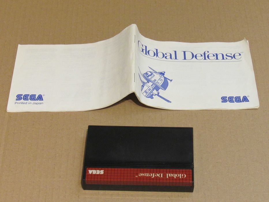Jogo Sega Master System Global Defense completo