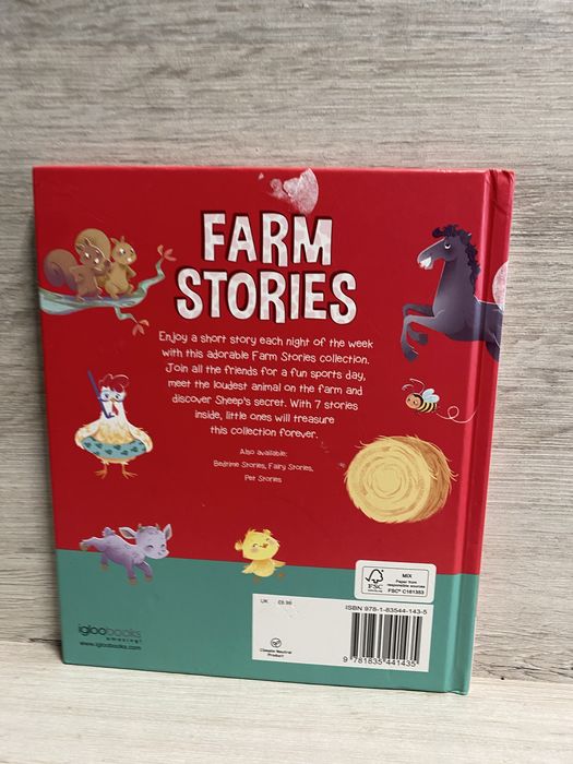 Książka dla dzieci Farm Stories