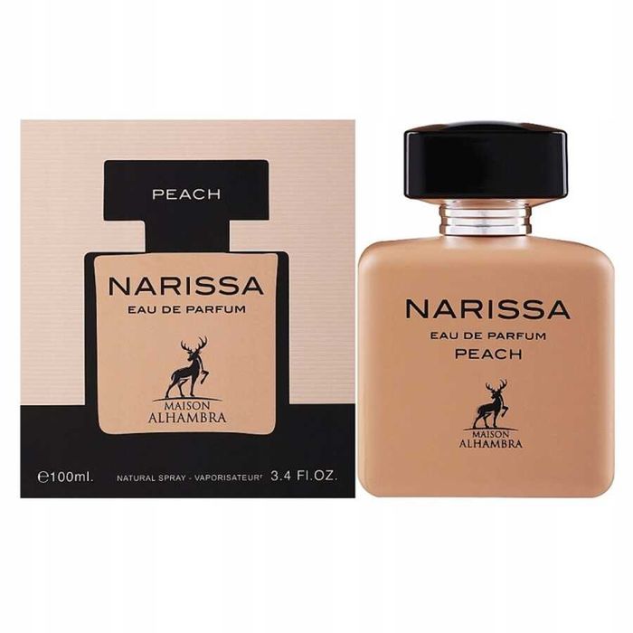 Maison Alhambra Narissa Peach 100ml EDP Woda Perfumowana Perfumy Damskie