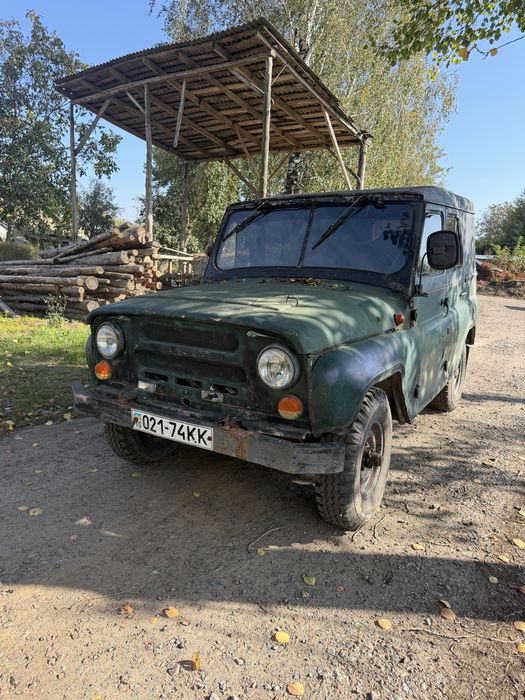 Уаз 469 на ходу з ГБО