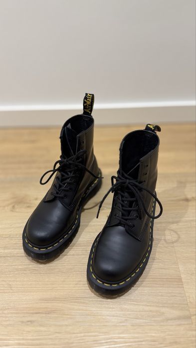 Dr Martens 1460 Bex em pele Preto Tamanho 38