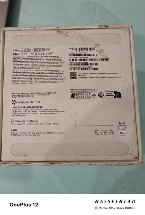 Mac Mini M4-256GB