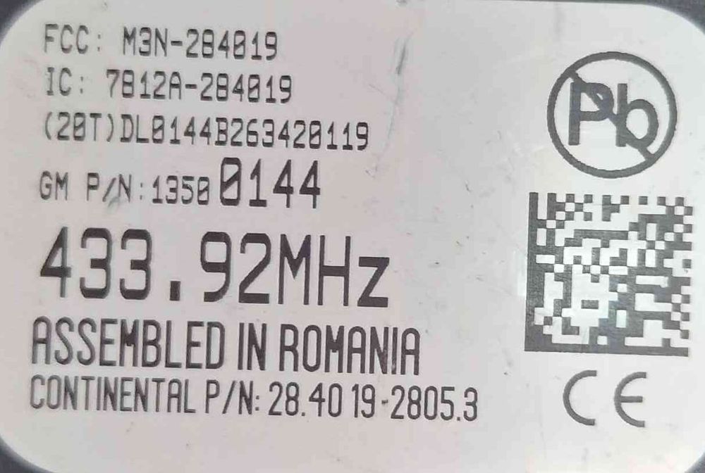 Módulo Eletrónico 7812A284019 - OPEL ADAM