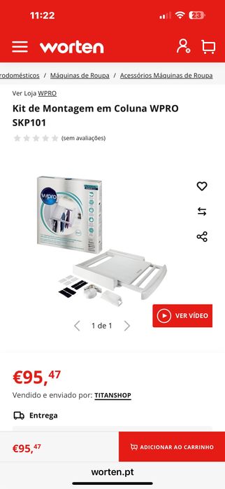 WPRO SKP101 Column Mounting Kit64552910130691120