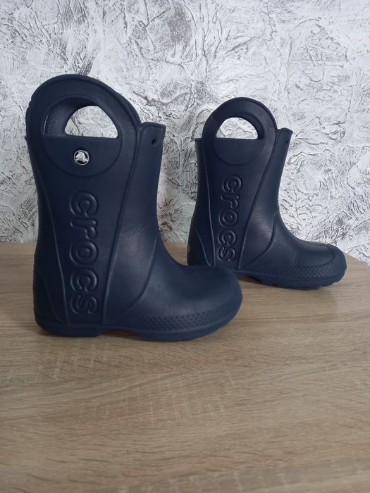 Сапожки Crocs.(J 1) 31-32 р.оригинал