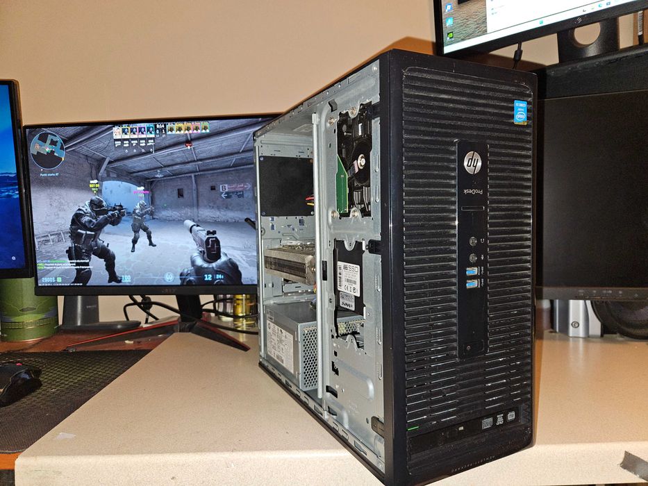 Komputer do gier | GTX 1050 Ti 4GB | CS2, Fortnite, GTA V | SSD | WiFi