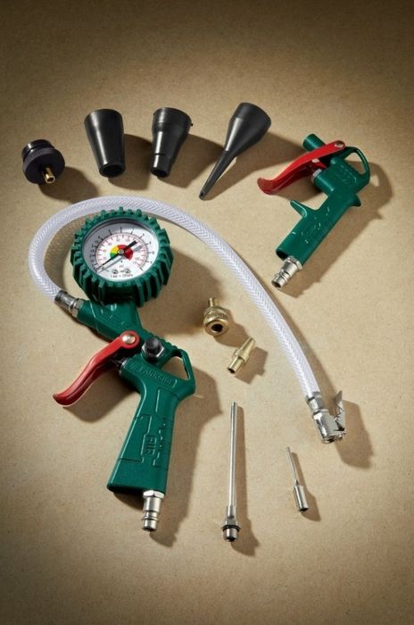 Пневмо комплект сГермани Parkside PDSS/манометр/набор/набір/компрессор