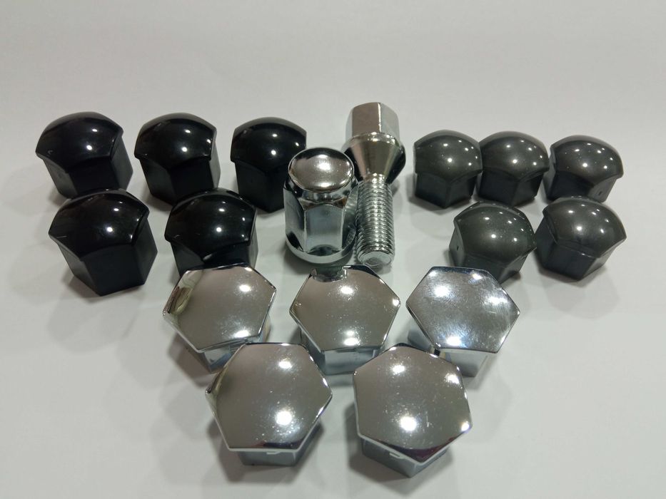 Колпачки заглушки на колесные болты и гайки. Ключ 17,19,21,22 Цвета