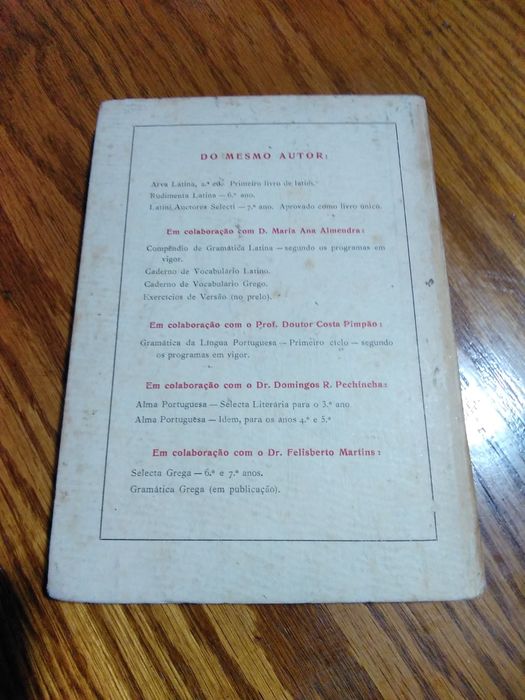 Gramática Portuguesa - 1952