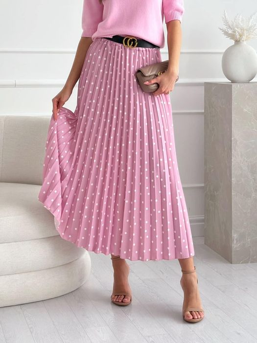 Spódnica,midi 90cm,,plisy
