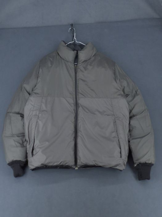 NIKE y2k Vintage Kurtka Puchowa Dwustronna Reversible Puffer L